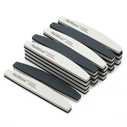 30Pcs Boat Sanding Sponge Nail Buffers Files 180/240 Grit Strong Sandpaper Fingernail File Reusable Manicure For DIY Salon Use