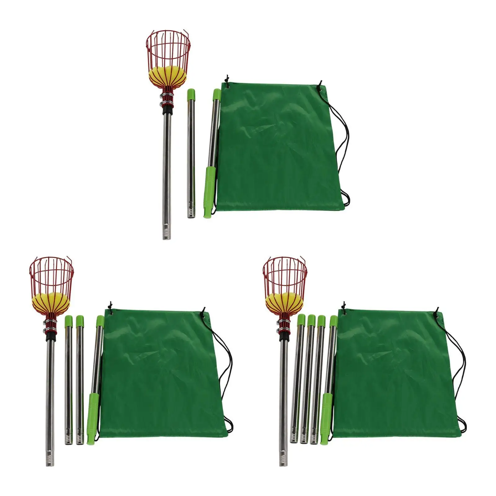 

Fruit Picker Pole with Basket Portable Picking Pole for Avocado Mango Citrus