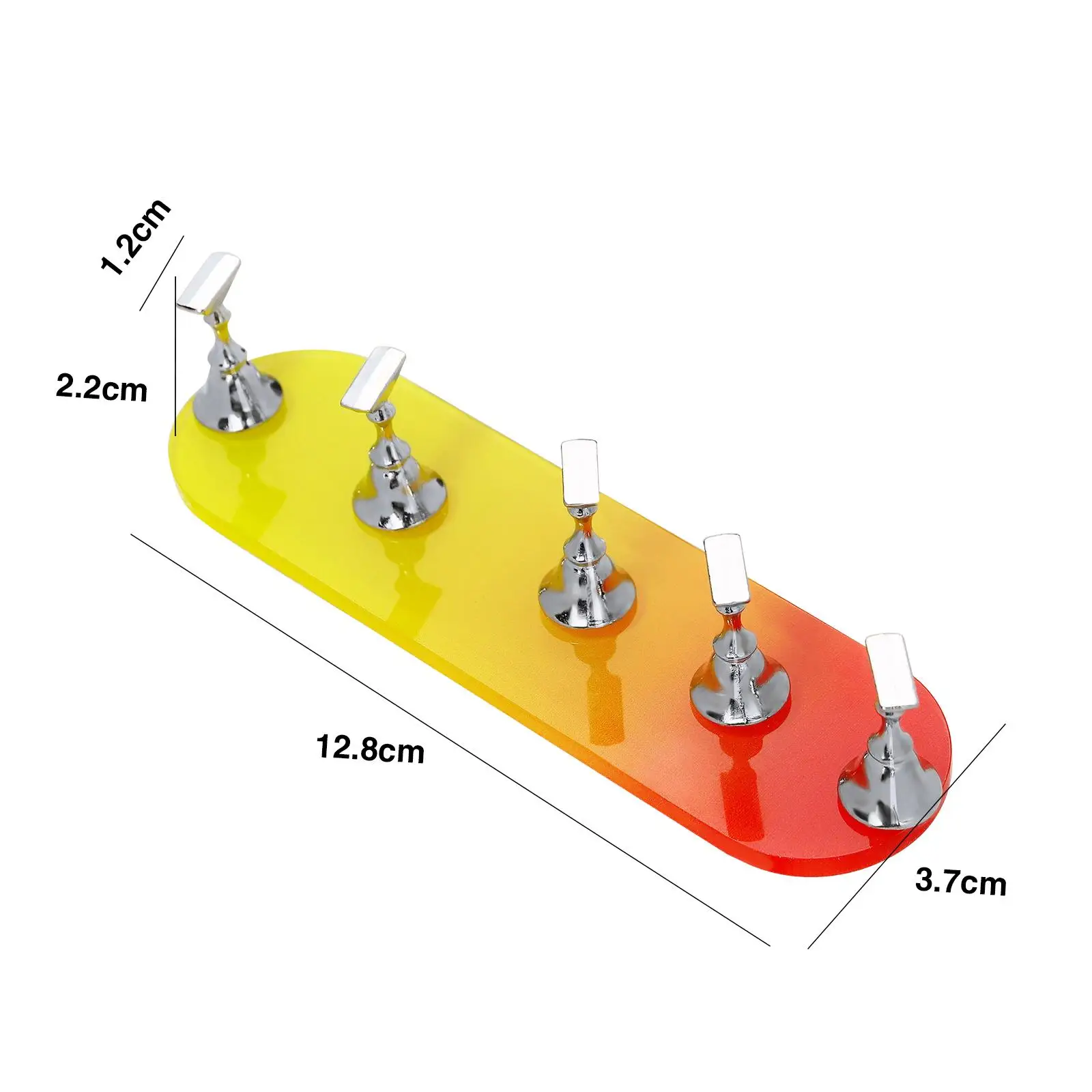 Stojak na paznokcie Zestaw akcesoriów do zdobienia paznokci Podstawa magnetyczna Uchwyt na paznokcie do użytku w salonie