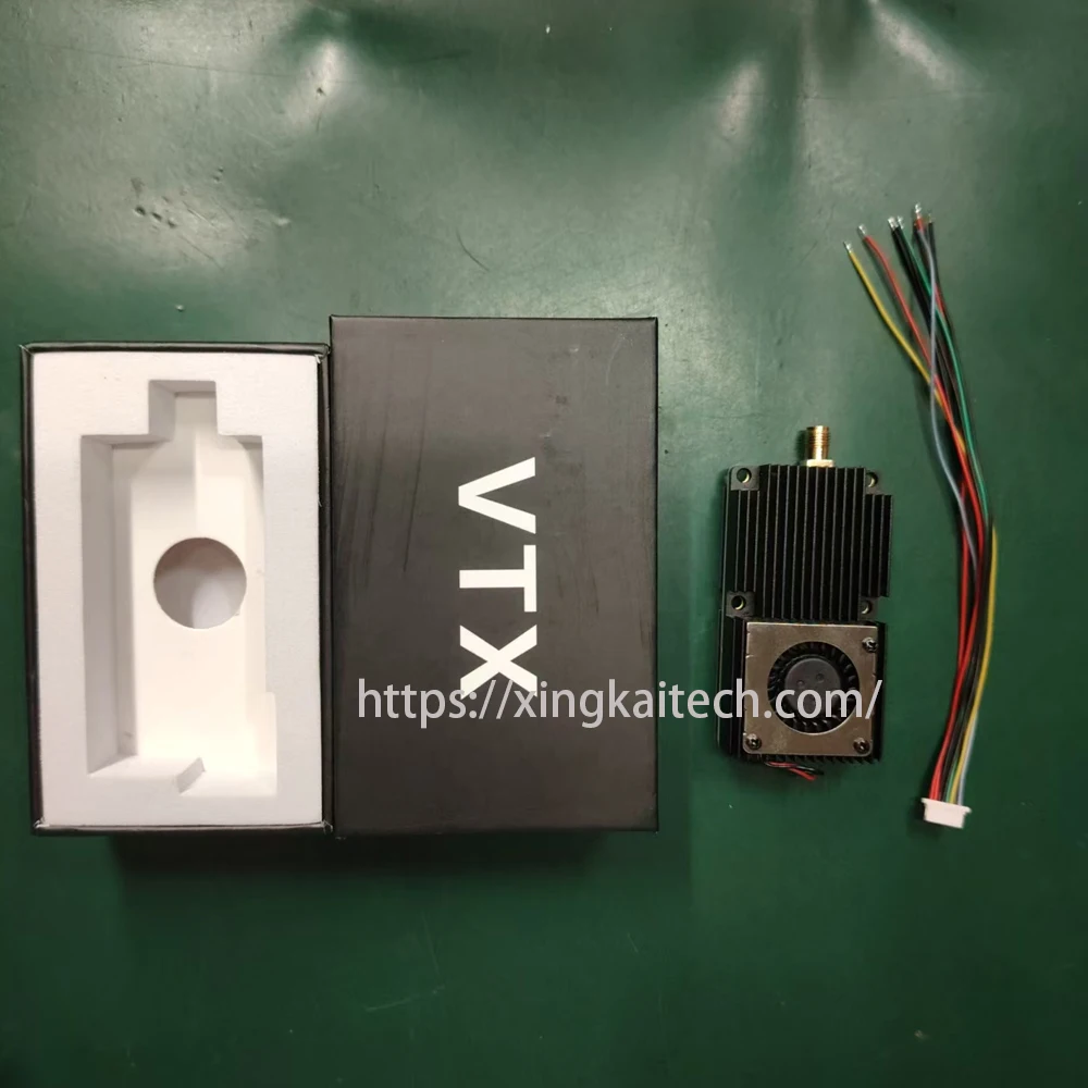 VTX AKK10W Alpha 10W VTX Smart FPV Video Transmitter 5.8GHz 80CH Power Switchable FPV VTX Ultra Long Range Drone RC Parts
