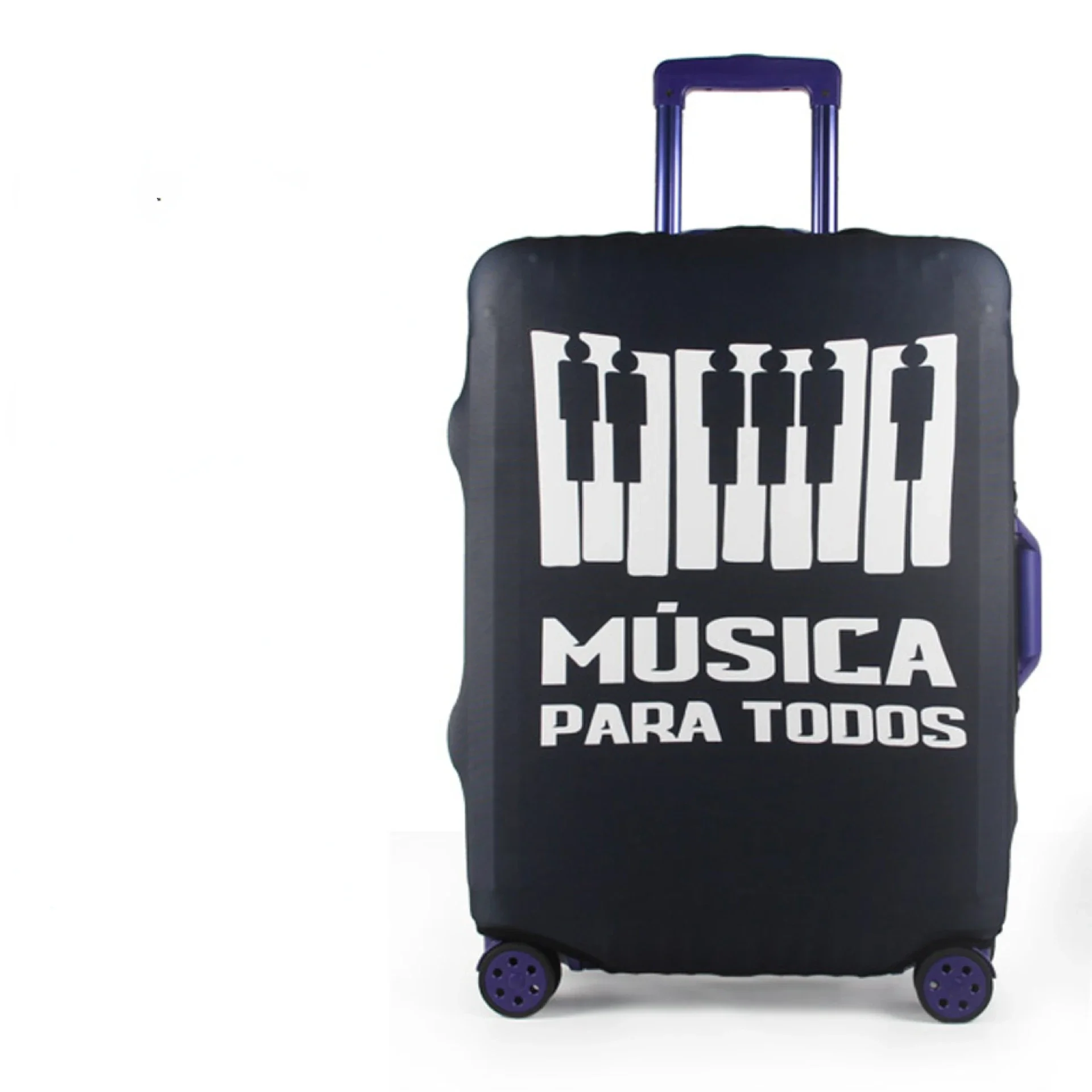 Schattige beer bagagehoes reiskoffer beschermer pak voor 18-32 maat trolley stof reisaccessoires elasticiteit boxsets