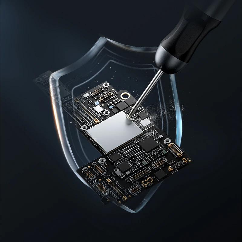 QIANLI DM460K Penna per lucidatura elettrica ad alta velocità Strumento di molatura senza spazzole per la riparazione di chip IC CPU PCB con controllo della velocità regolabile