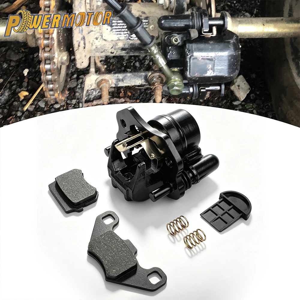 Étrier de frein à disque hydraulique gauche arrière pour moto, compatible avec les modèles 50cc, 90cc, 110cc, 125cc, 150cc, 200cc, 250cc, ATV, Go Kart, Buggy, Quad