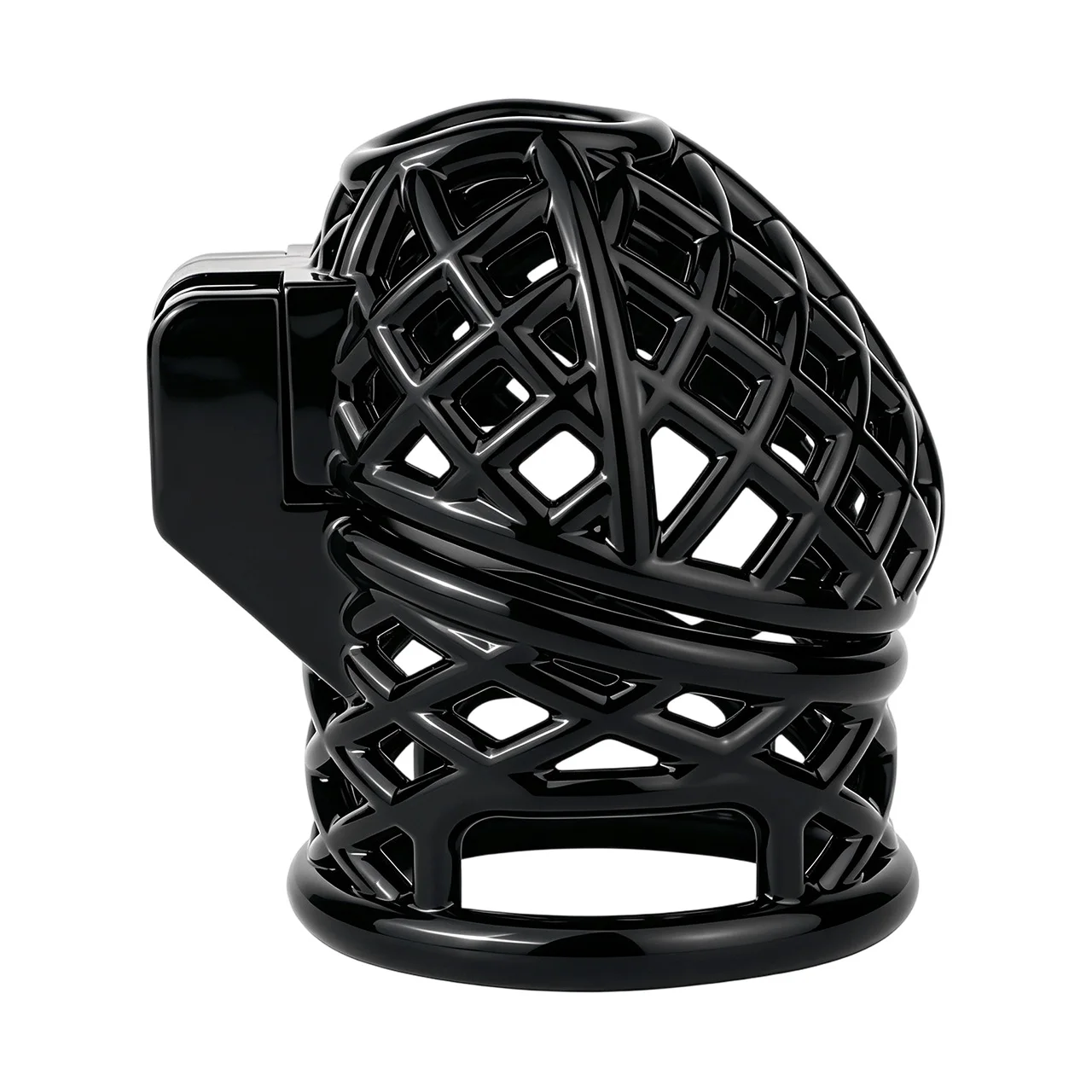CITYFUN Resin lock penis cage, wearing chastity lock, male urethral lock, chastity device, suitable for use as a sex toy for men 6