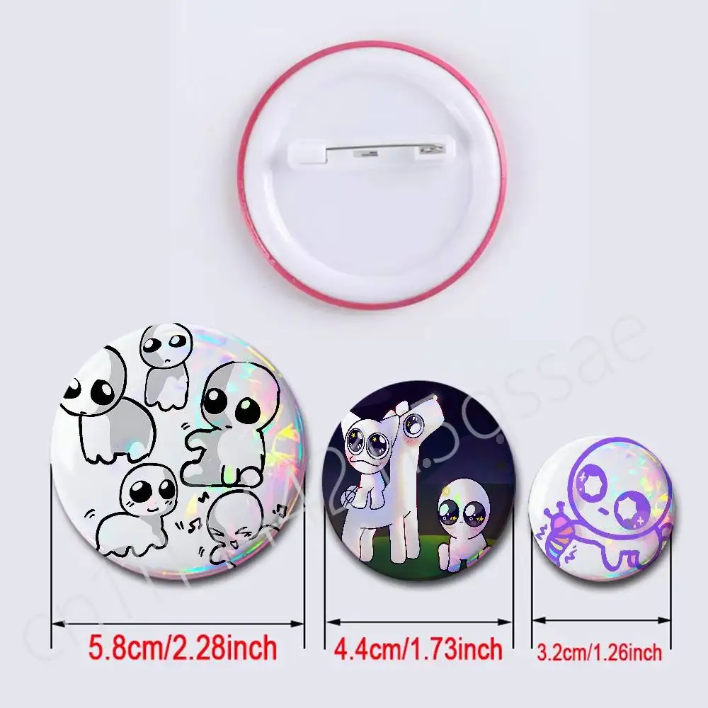 TBH Autism Creature Yippies Button Pins Backpack Clothing Decor Brooch Cartoon Science Fiction Badge Jewelry Gifts for Kids
