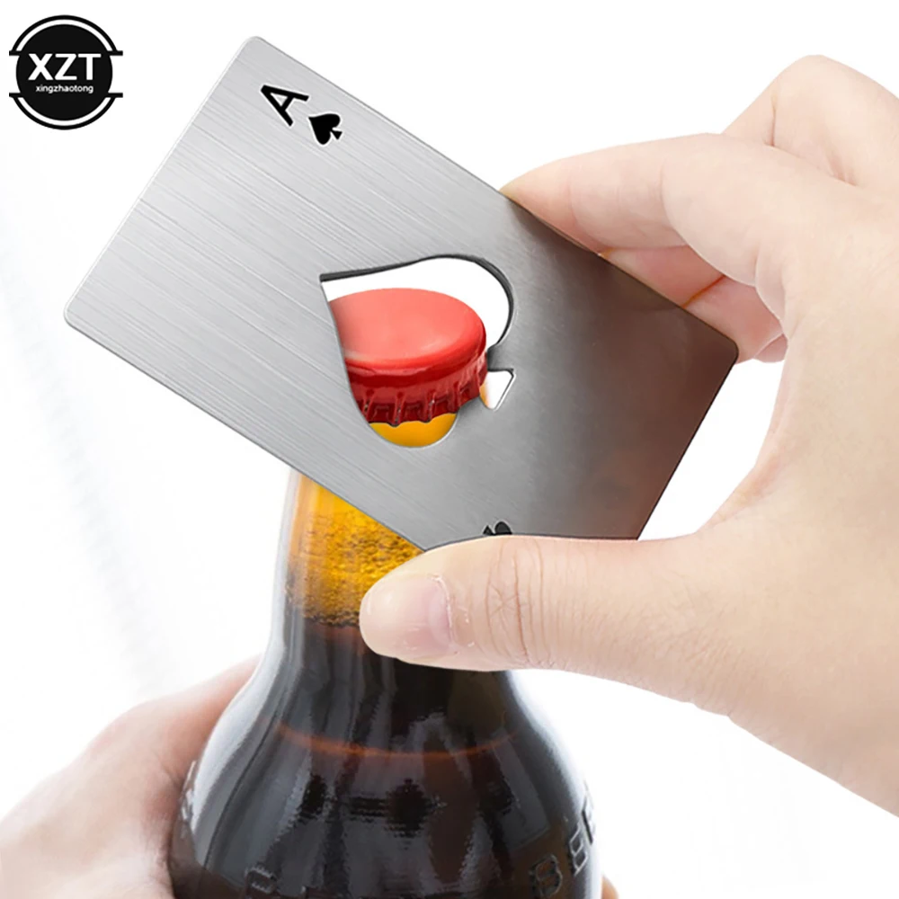 Multifunction multipurpose pocket tool multi opener card beer kit spade poker gear bottle gadget multitool wallet