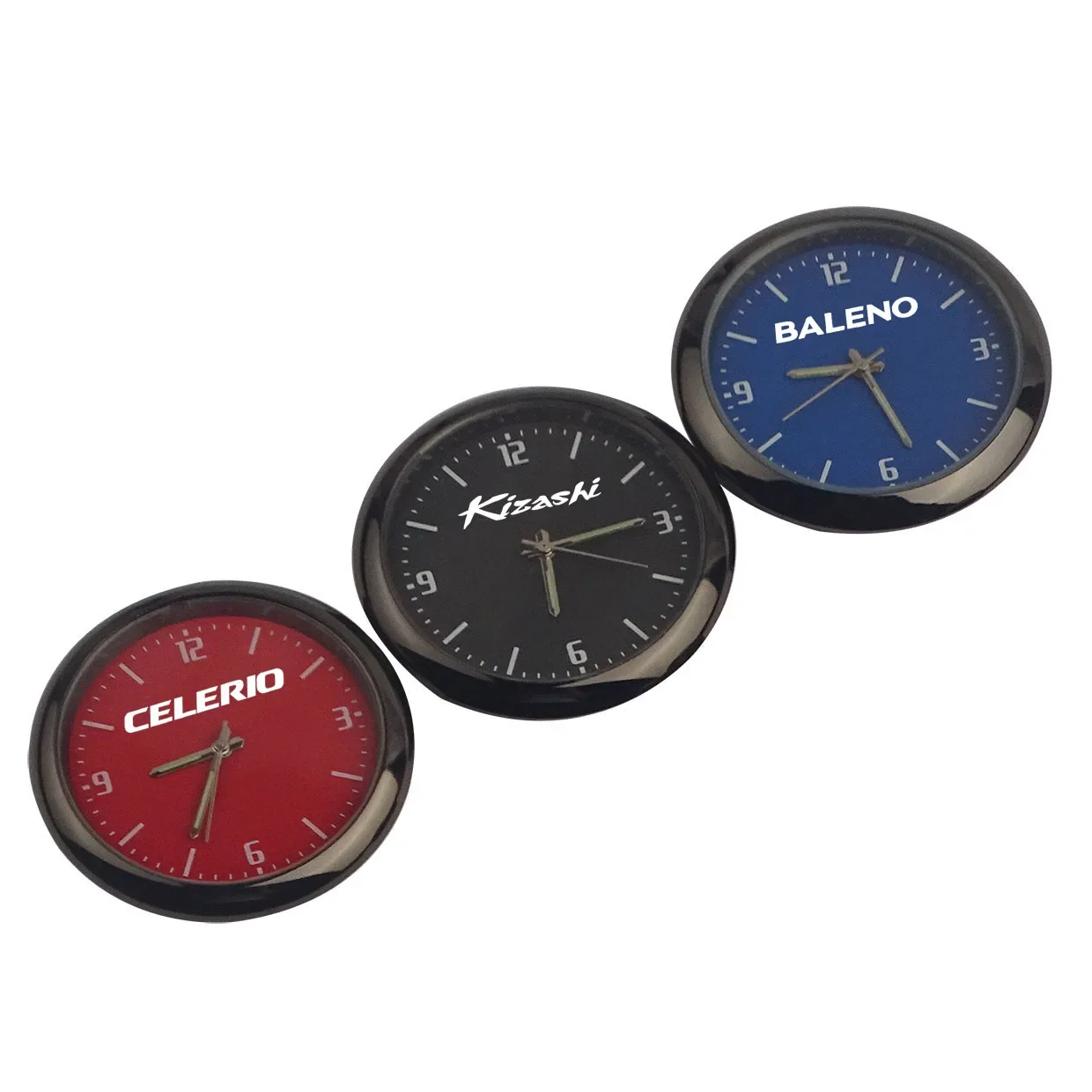 Car Quartz Decoration Clock Auto Dashboard Watch For Suzuki Aerio Alto APV Baleno Carry Celerio Cervo Ciaz Cultus Hustler Vitara