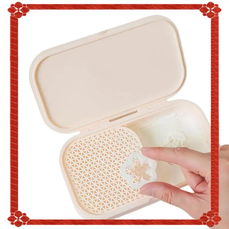 24-Hour Delivery Leak-Proof Snap-Lock Powder Container, Cornstarch-Tapper Box For Polymer Clay, Non-Stick Tool For Polymer Clay