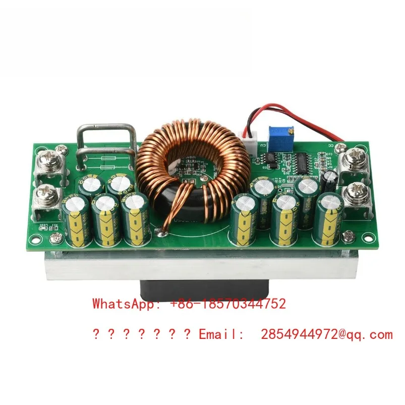1500W 1200W Synchronous Rectifier High Power Buck Module DC-DC 30A Constant Voltage Adjustable Power Supply Module