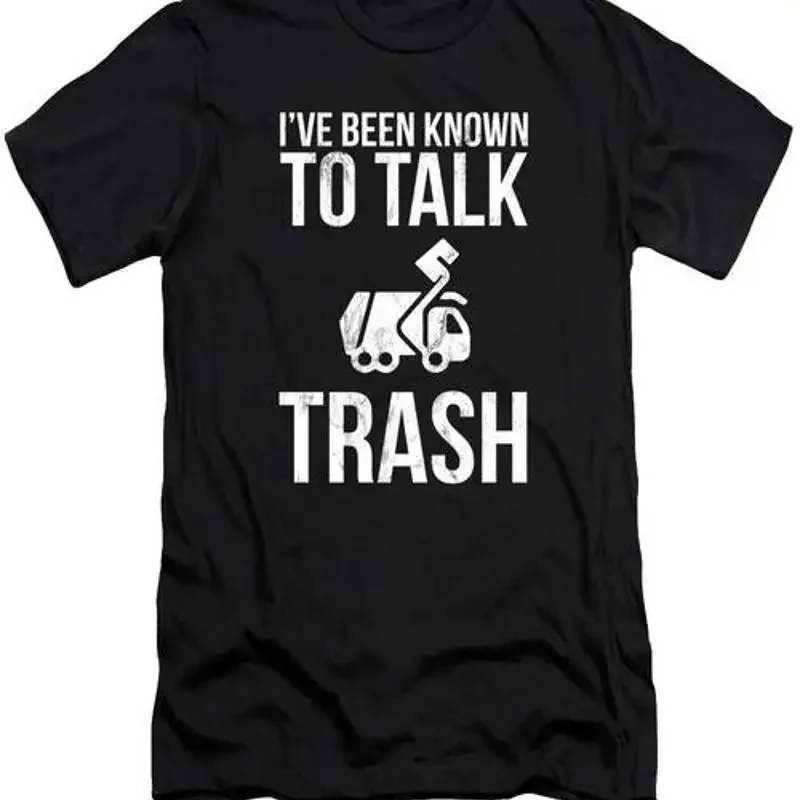 Trash Collector Sanitation Worker Garbage Man Funny T Shirt L 2XL Fast Shipping