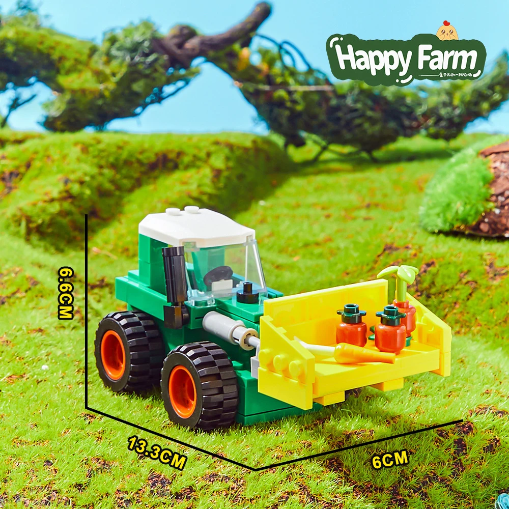 Happy Ranch MOC Building Block - Is Farming Under Agriculture ulasan dan harga