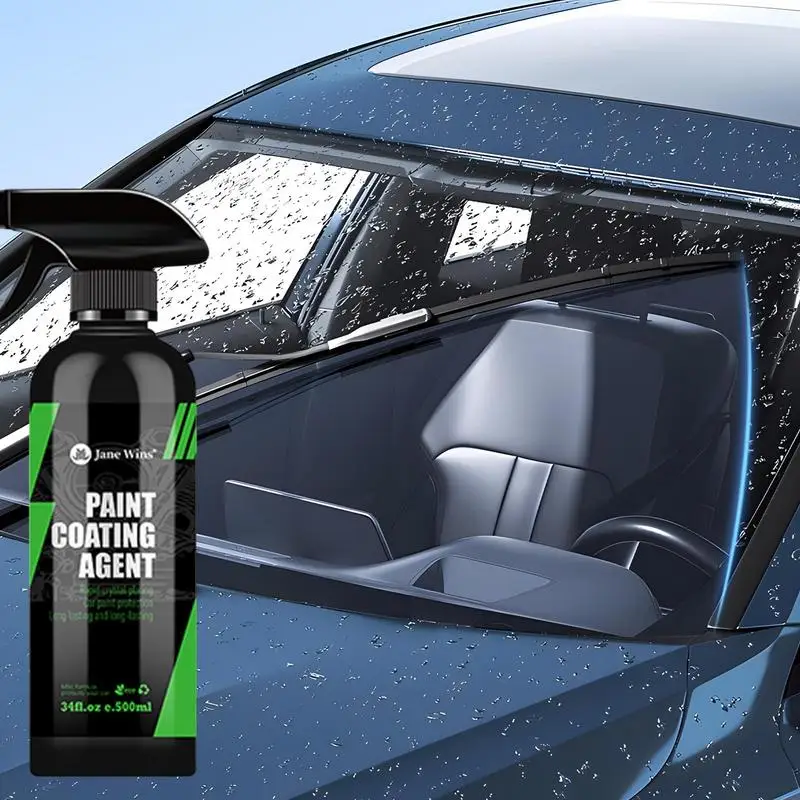 Quick Car Coating Spray Car Coating Agent Spray 500ML Multifunctional Coating Renewal Agent Spray For Vehicles