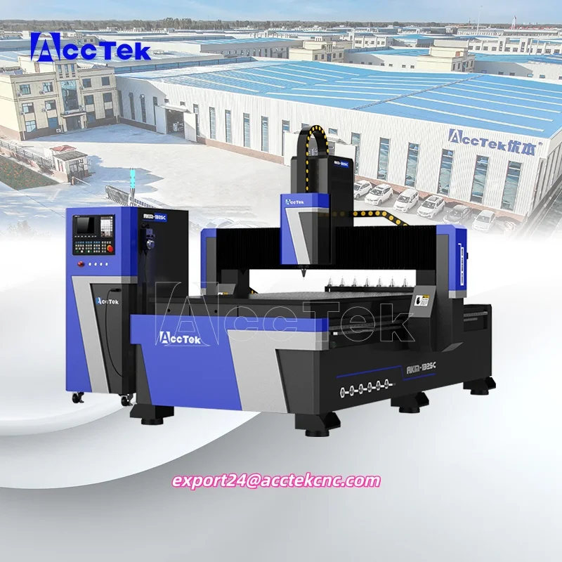 Máquina CNC Router para Madera ATC 1325 de 4x8 pies con Cambiador de Herramientas ATC para Fabricación de Muebles de Madera y Puertas de Cocina 3D