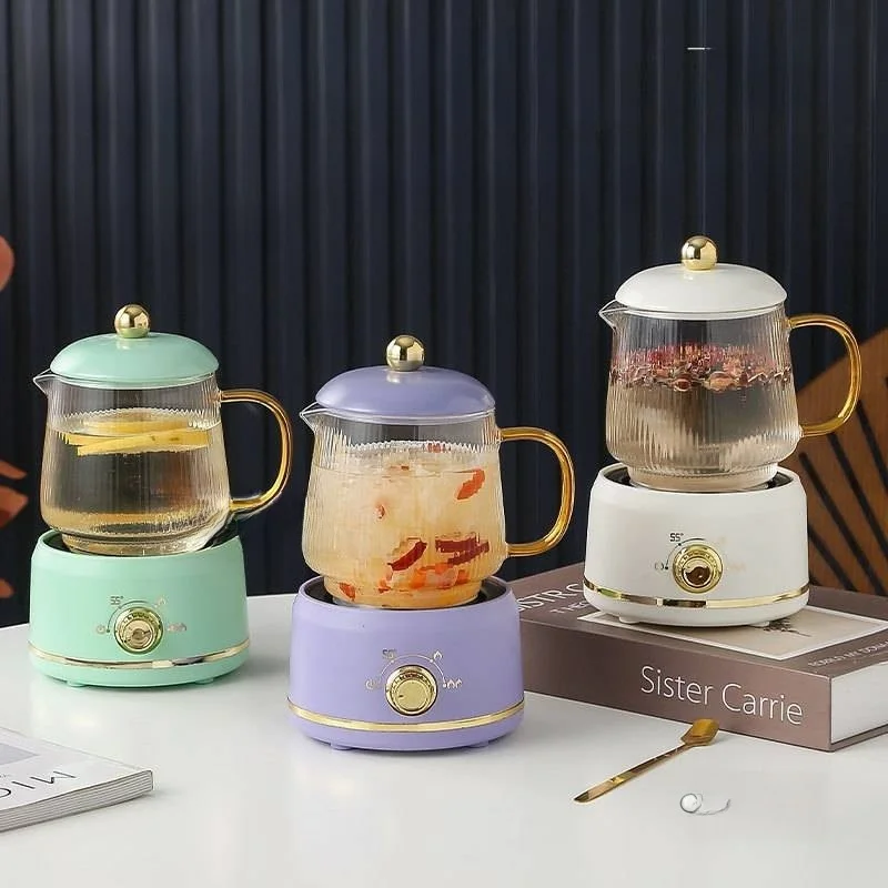 

Умный нагревательный стеклянный нагреватель для вина для домашнего использования, теплый винный горшок для белого вина, красного вина, желтого вина, корпус из нержавеющей стали