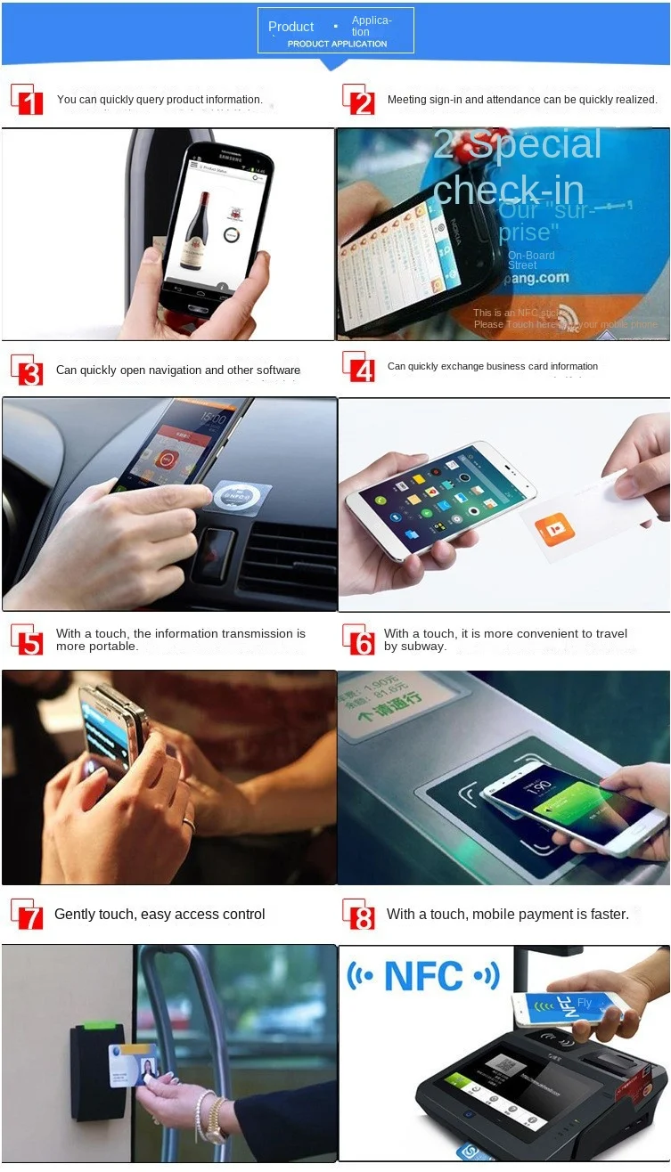 10 Stück NFC 215 Coin TAG Key 13,56 MHz Karte Universal Label RFID Ultralight Tags Etiketten 25 mm Durchmesser Runde Box