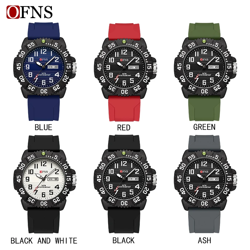 OFNS Top Brand Military Watch Special Forces Outdoor Sports Waterproof Classic SEAL Army Wristwatch Male Quartz Watches For Men