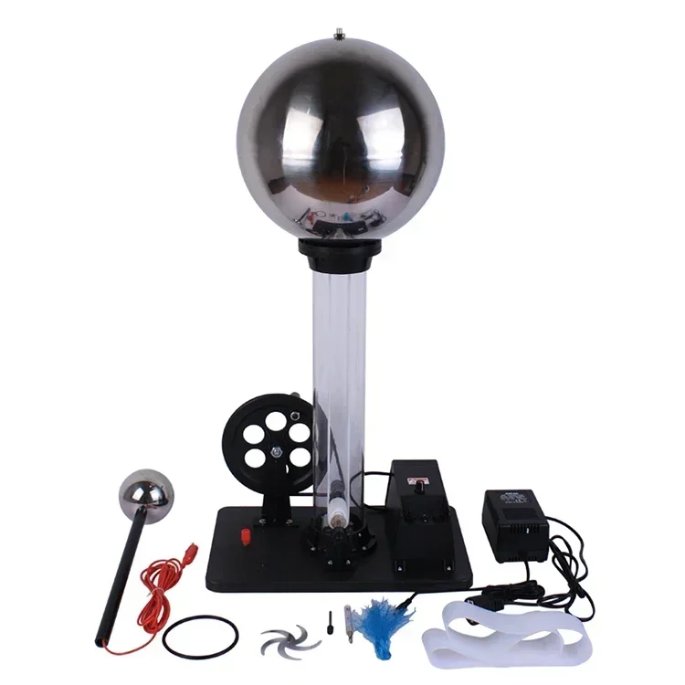 Hand And Electric Driven Generator Electrostatic Experiment Tool for Teaching Use - Popular Educational Science Kit