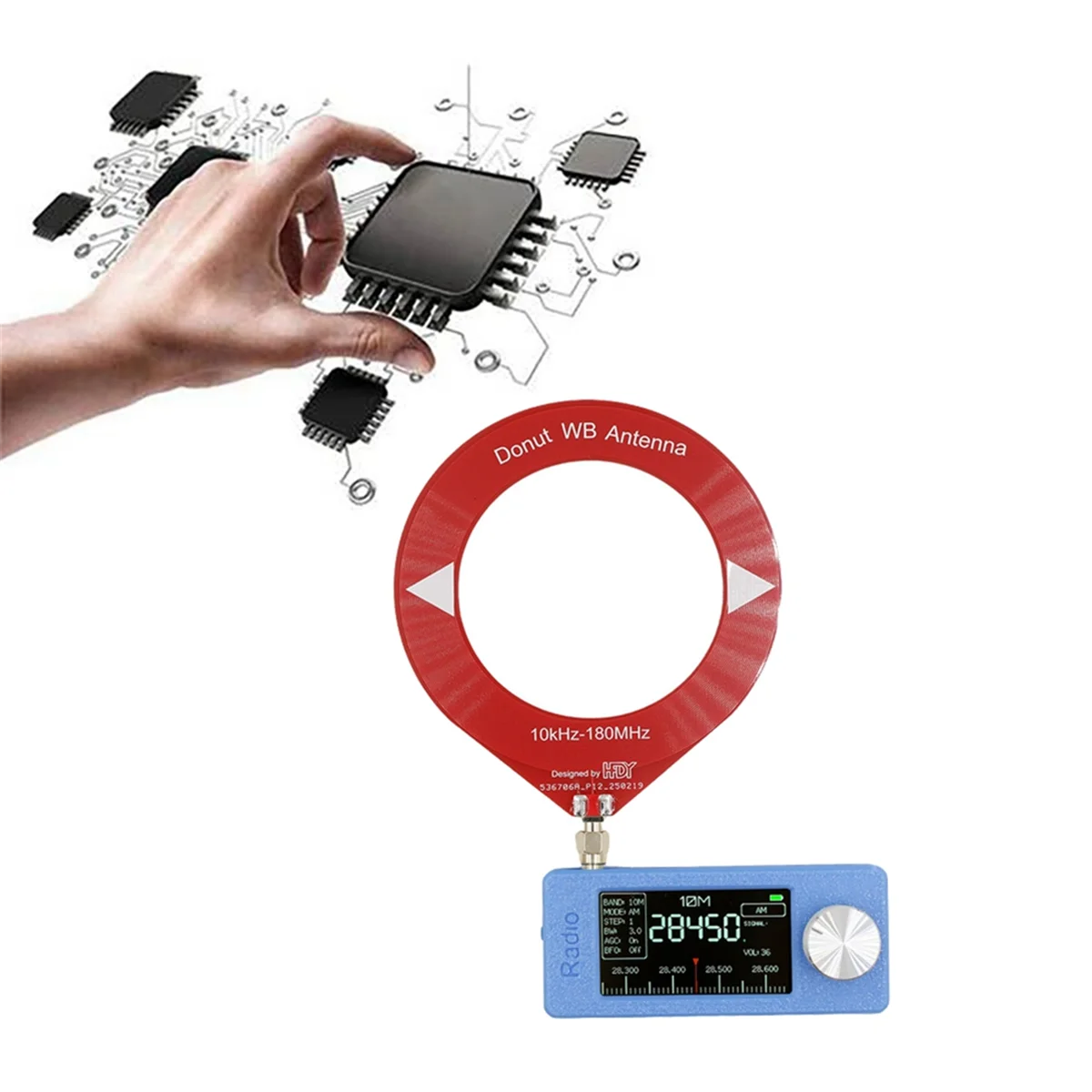 

SI4732 Mini Radio Receiver 10Khz-180Mhz Portable Full-Band Radio Receiver HF SW MW VHF Mini SI4732 Radio AM FM Radio