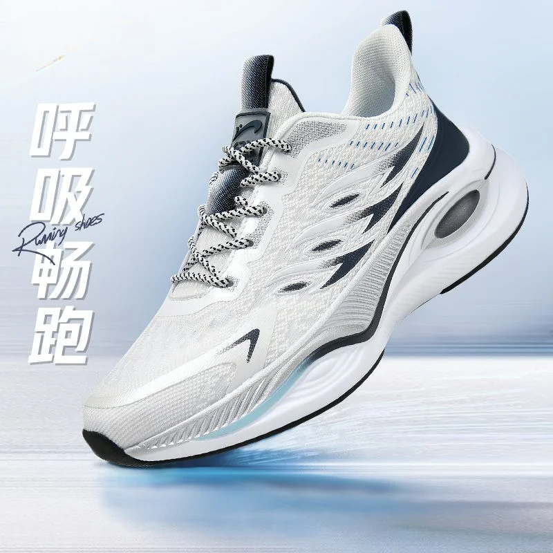 

Men's Mesh Breathable Running Shoes Summer Popular Sports Shoes Men's Non-slip Shock Absorption Comfortable Jogging Shoes