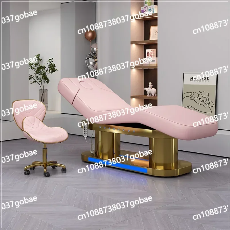 Adjustable Electric Beauty Bed for Tattoo and Microblading-Multi-functional Lift Bed