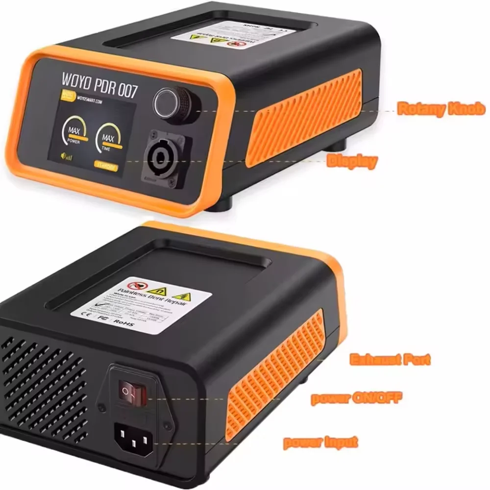 

Автомобильный PDR007, безкрасочный магнитный индукционный нагреватель, наборы безкрасочных съемников для кузова, инструмент для ремонта вмятин автомобиля PDR-007