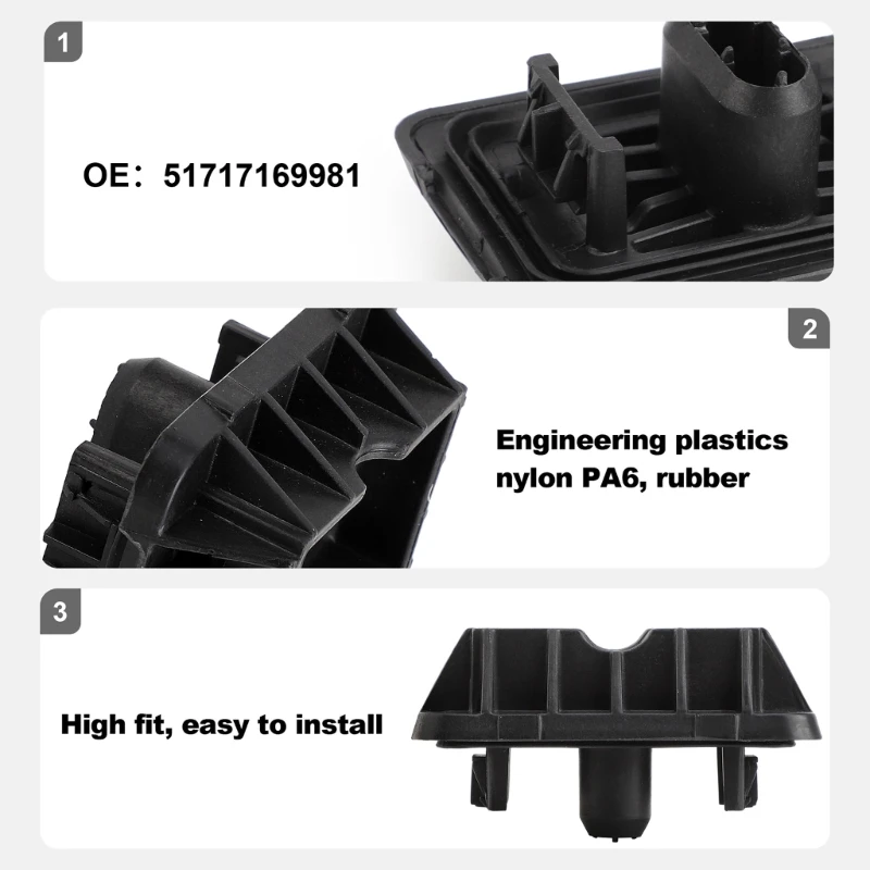 Point Jacking Support Cushioning Pressure Pad PlugLift Block 51717169981 For 1 3 4 6 F20 F21 F22 F23 F30 F31 F32 D7YA