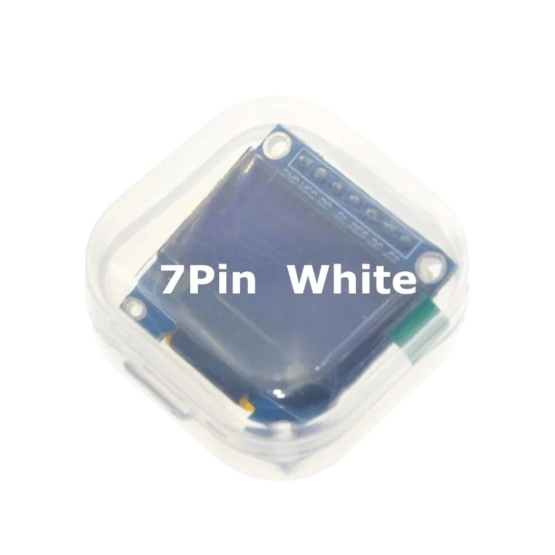 Módulo de exibição SPI OLED para Arduino, cor branca, 128x64 OLED, 7Pin Driver Chip, SSD1306, 0,96"