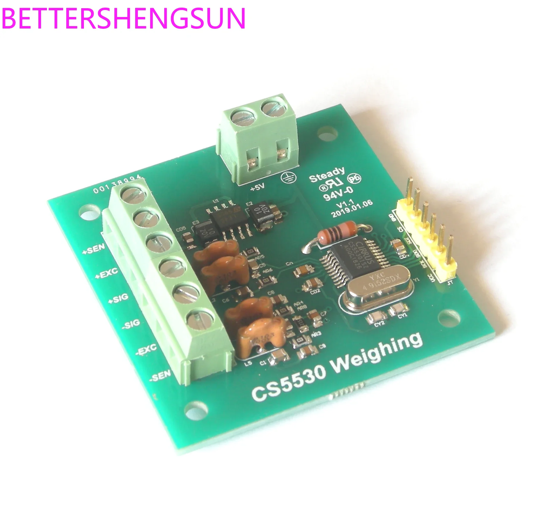 

Cs5530 module advanced filter with low noise 4.5V excitation