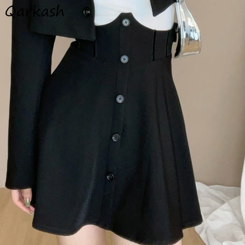 

Mini Skirts Women S-3XL A-line Empire Simple Stylish Newest Basic Tender Daily Ulzzang Prevalent Female Classic Falda Sexy Mujer