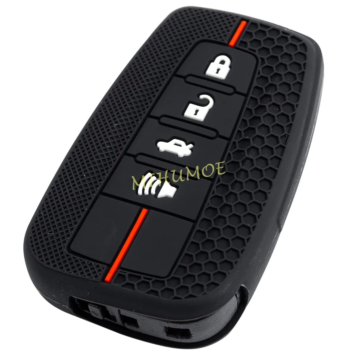 2 3 4 Knoppen Siliconen Autosleutel Cover Case Voor Toyota Corolla Camry RAV4 Avalon Prius C-HR Mirai LC150 86 4Runner Accessoires