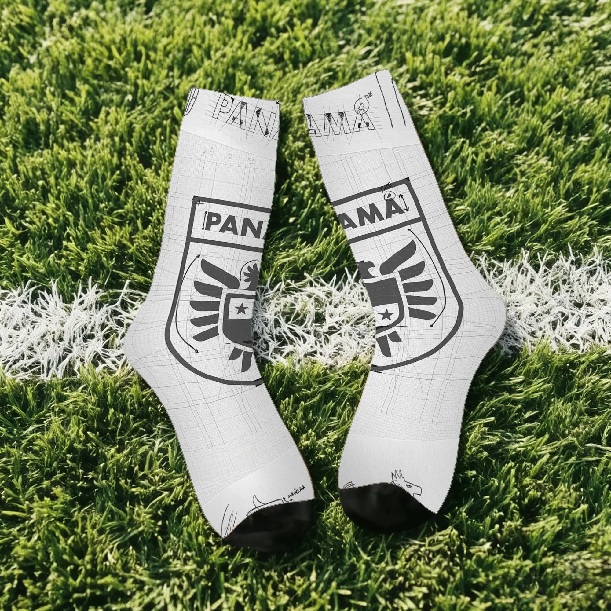 Happy Funny Panama Vintage Harajuku  Street Style Novelty Seamless Sock Match Day Essentials