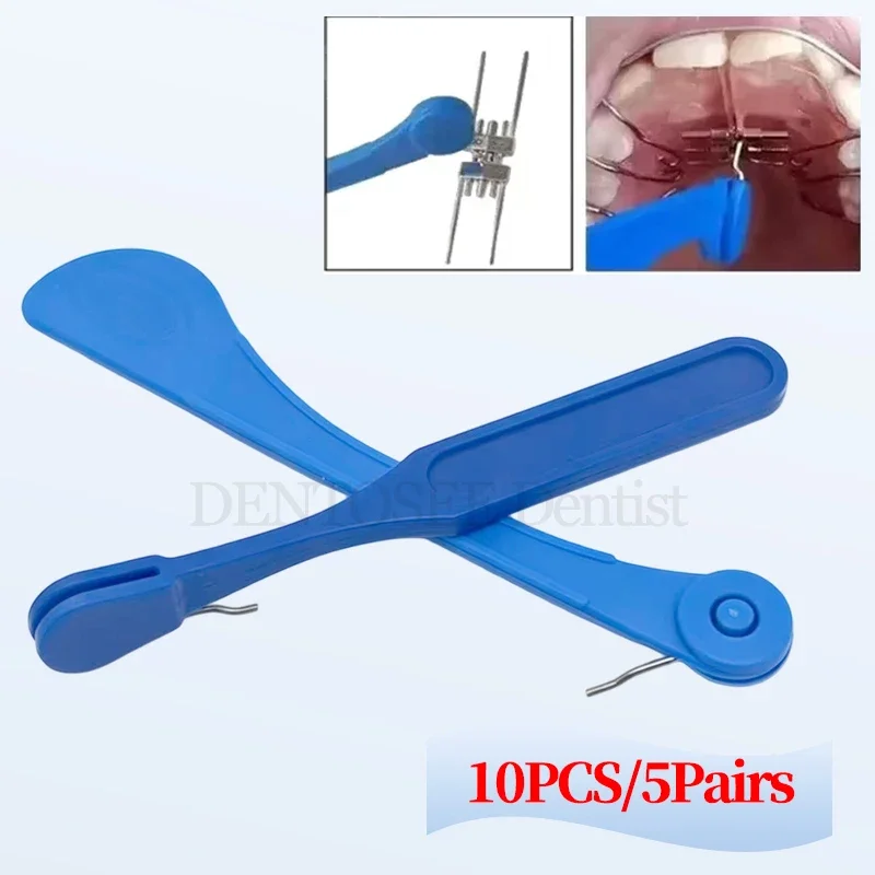 10pcs/Bag Dental Implant Expansion Screw Rapid Palatal Expander Swivel Keys Multifunctional Orthodontic Tools Instrument Brace