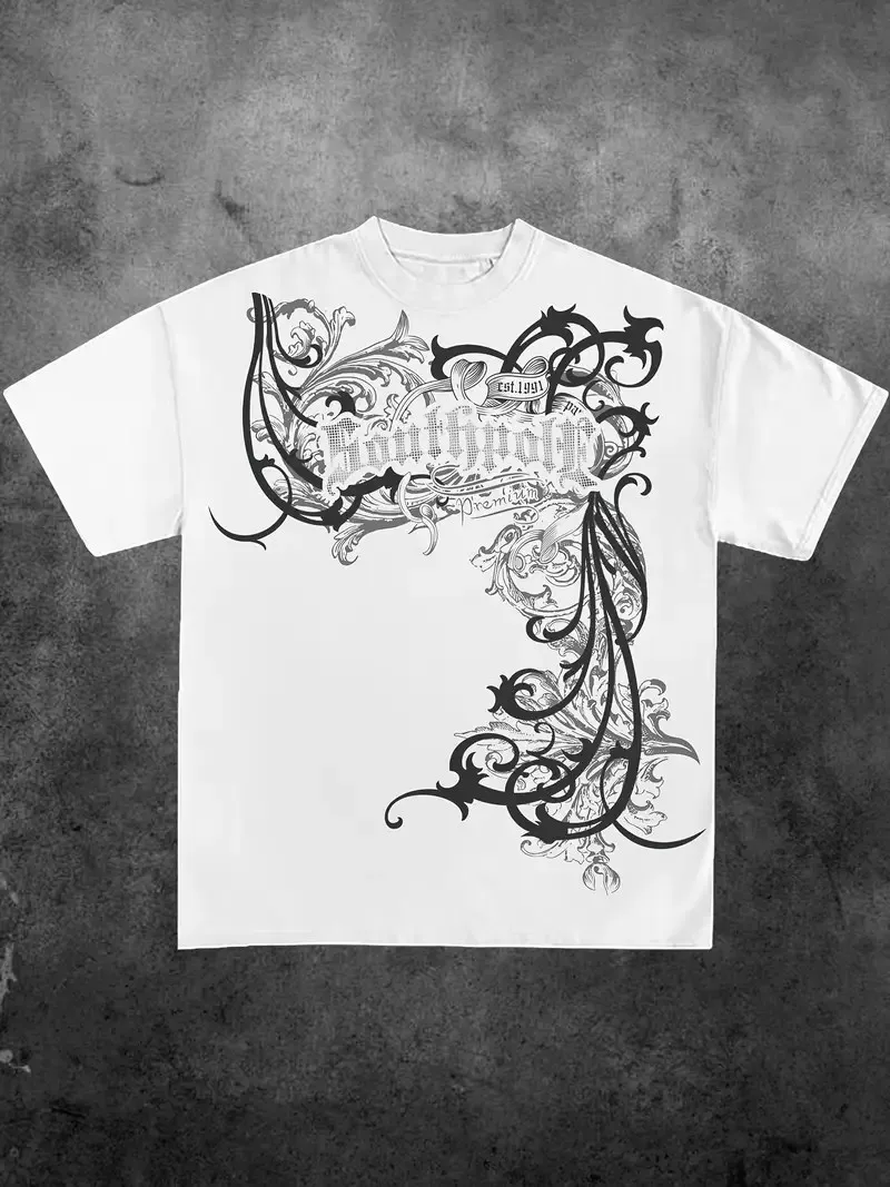 يتميز القميص الرجالي الجديد لصيف 2025 على أزياء الشارع كاجوال ومريحة للتهوية وطباعة نمط ثلاثي الأبعاد