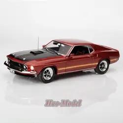 ACME 1/18 For Ford Mustang Mach 1 428 Cobra Jet 1969 Car Model Diecast Simulation Boys Birthday Gifts Hobby Display Ornaments