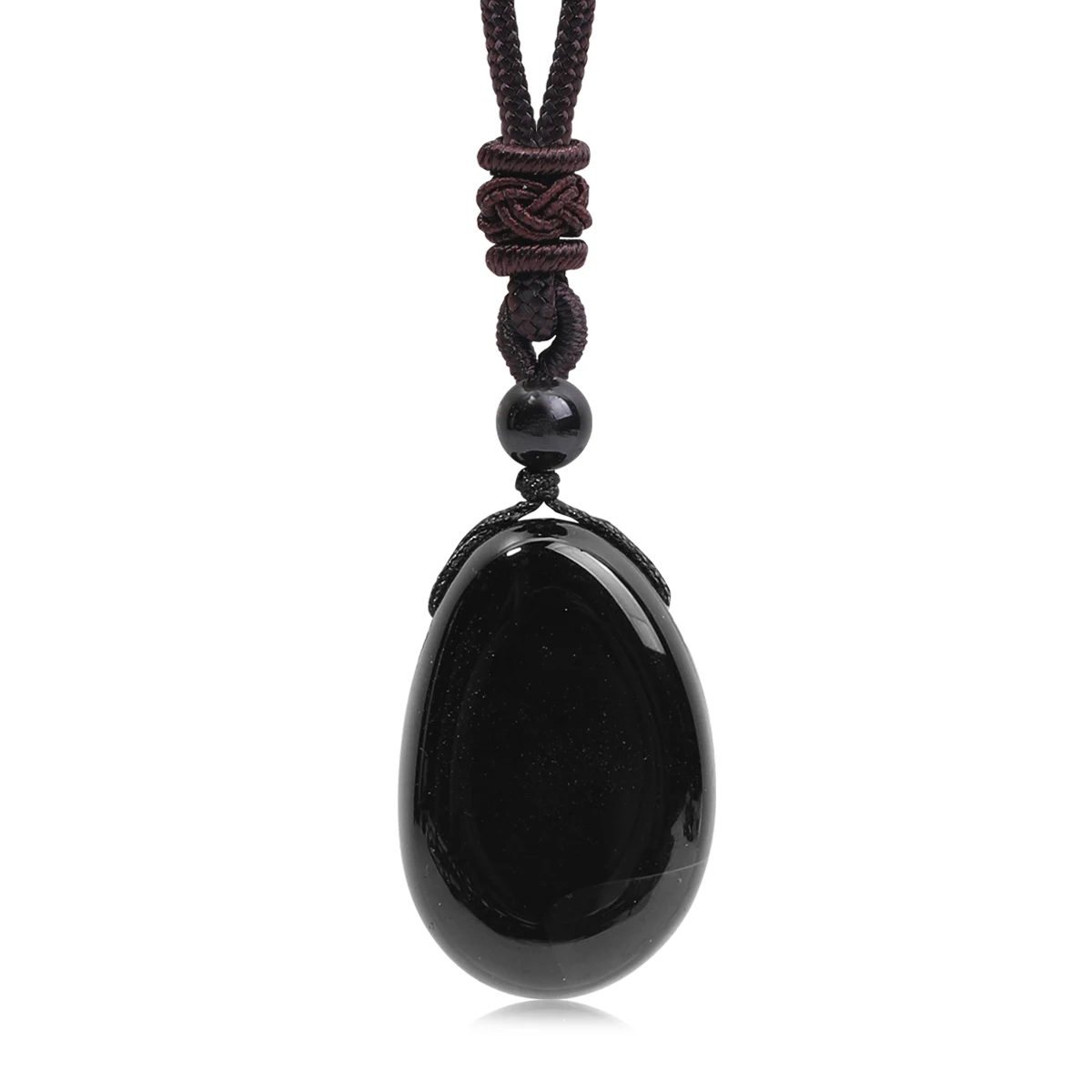 Natürliche Edelstein-Halskettenanhänger aus Amethyst, Rosenquarz und Klarquarz für Männer und Frauen, Gesundheits- und Wohlstands-Schmuck – Detail 19