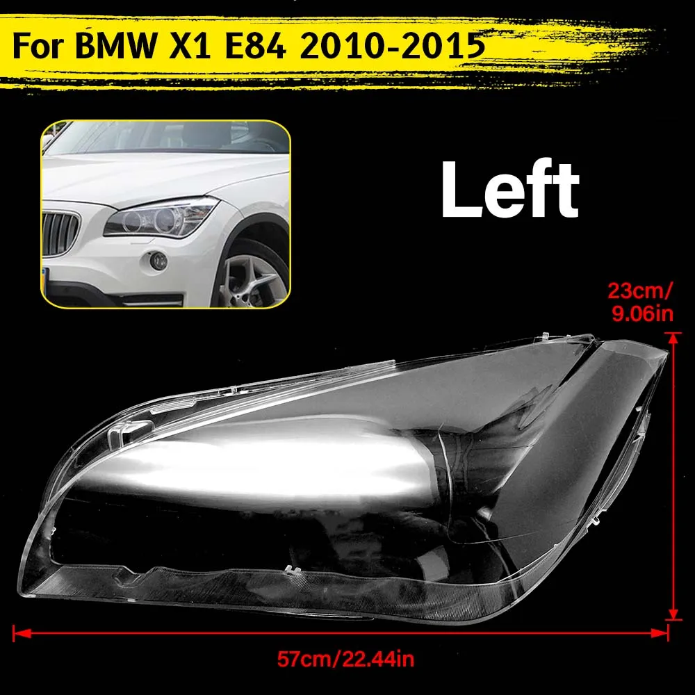 

1PC/2PCS Car Headlight Cover Is Suitable For 2010-2015 BMW X1 E84 Headlight Lampshade Headlight Mirror