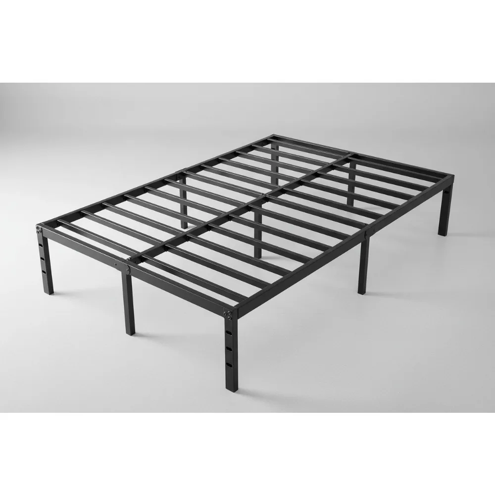 

Full Size Metal Platform Bed Frame 14 Inch Tall, Heavy Duty Support Slats, No Box Spring Needed, Easy Assembly