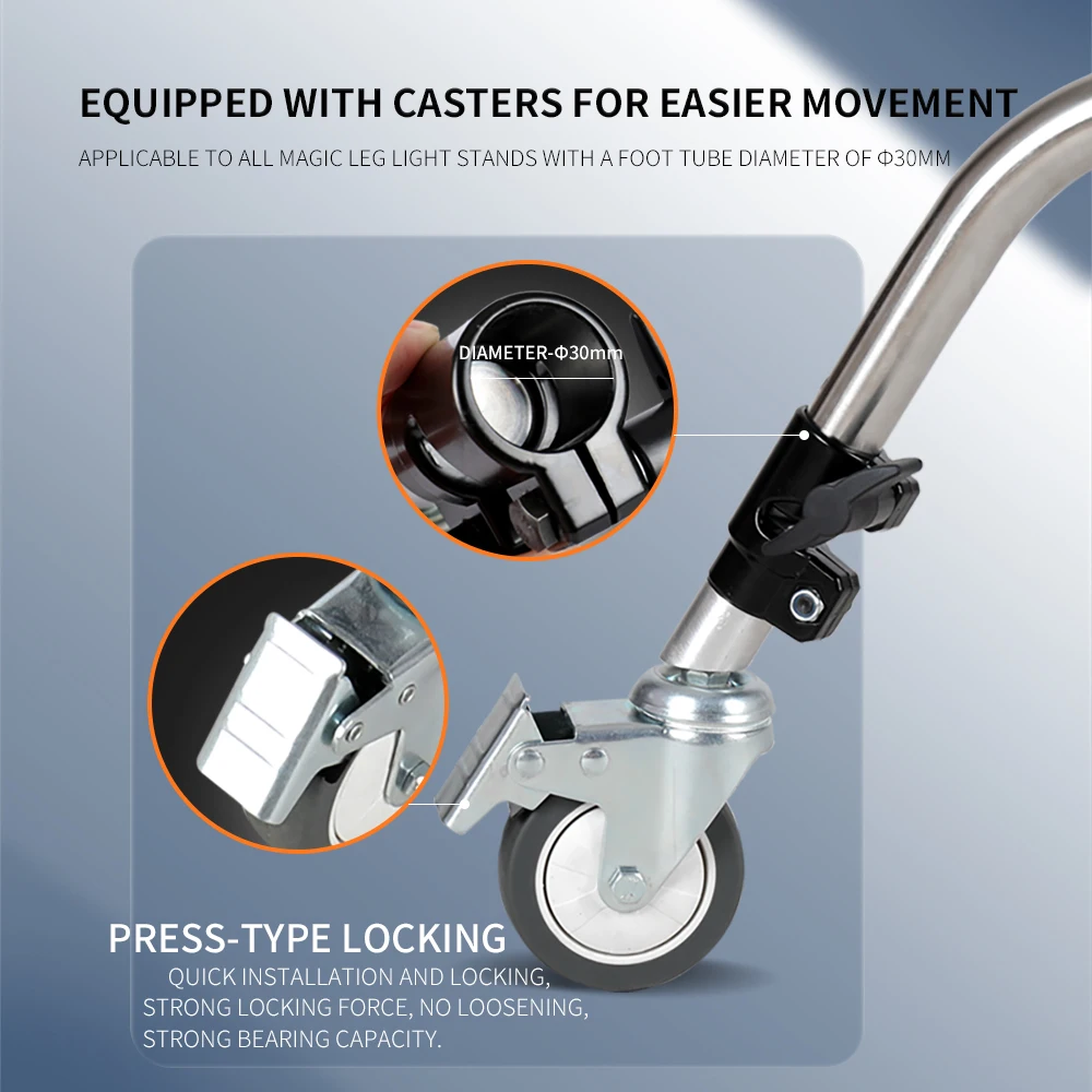 Профессиональный штатив для фотосъемки 260 см, C-подставка, световая подставка со штангой, металлический софтбокс из нержавеющей стали, студийная подставка для освещения