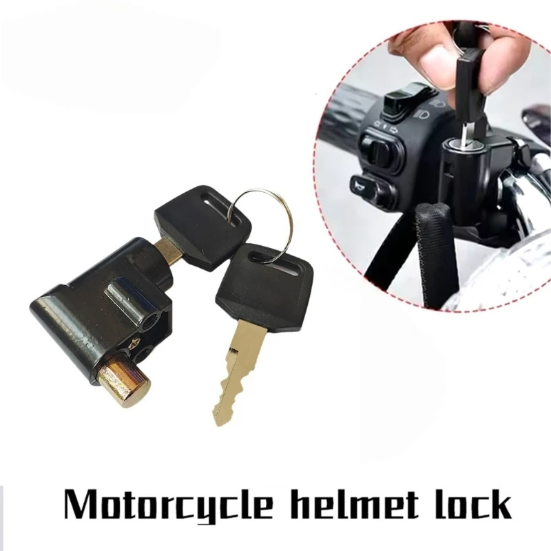Heavy Duty Anti Theft Lock for E-Bike Battery Box - usage example