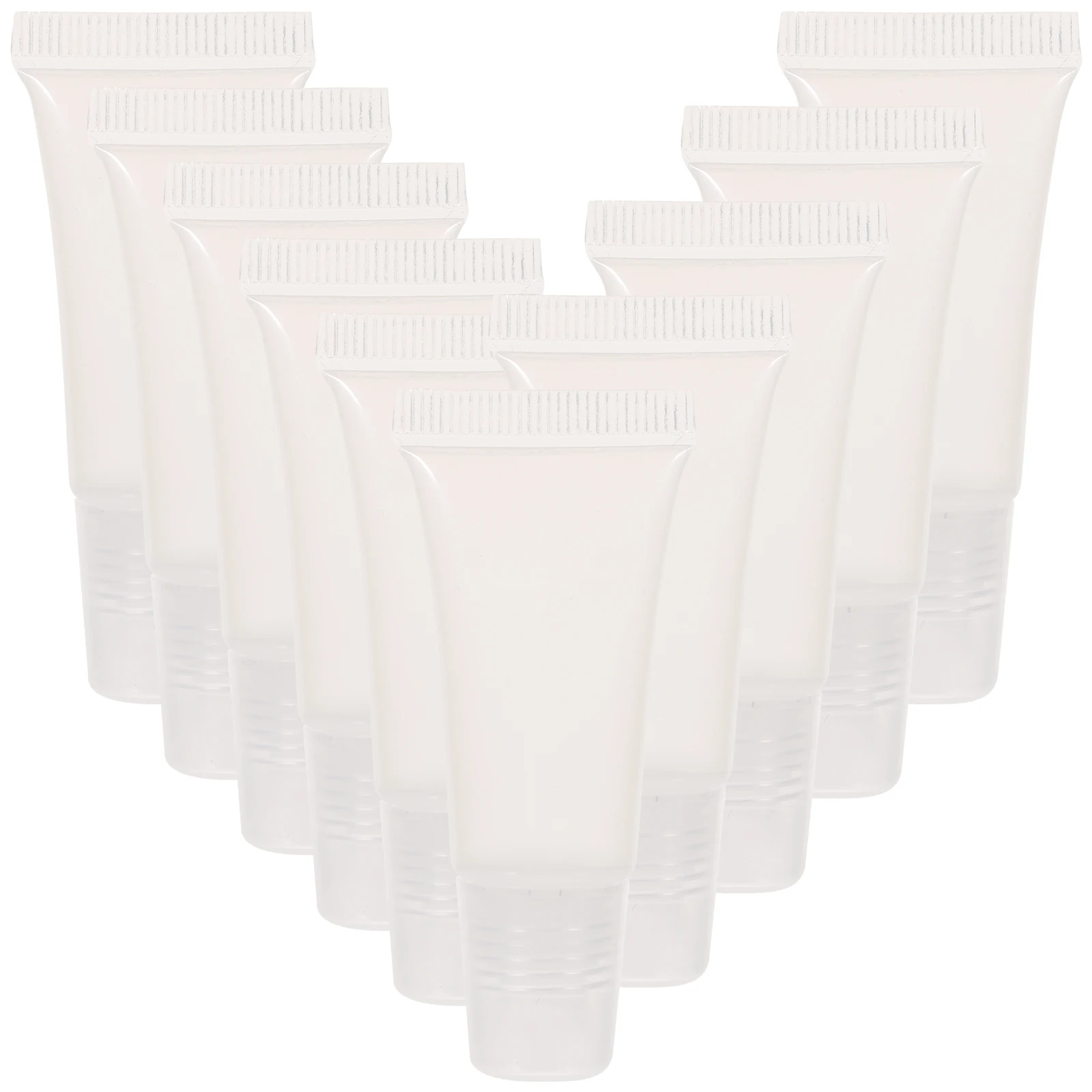 

10Pcs Clear 8ML Empty Lip Gloss Tubes Balm Containers Cosmetic Packaging