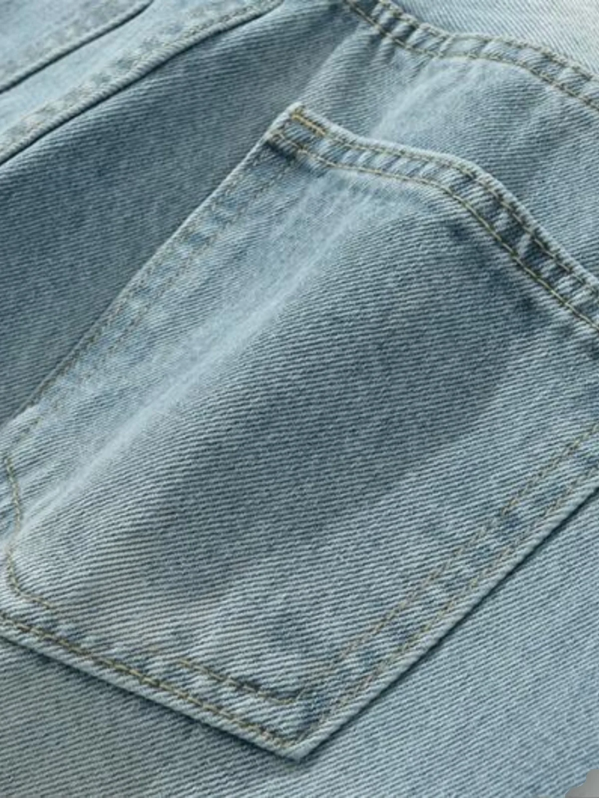 Waed アメリカンレトロデニムジーンズ ハイウエスト ワイドレッグ カジュアル フロアレングスパンツ 女性用 秋シーズン シスタースレ