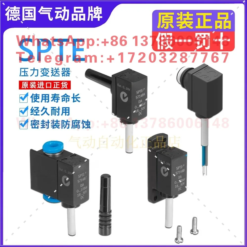 Support pressure transmitter SPTE-V1R-S4-B-2.5K 571475 571485 571486