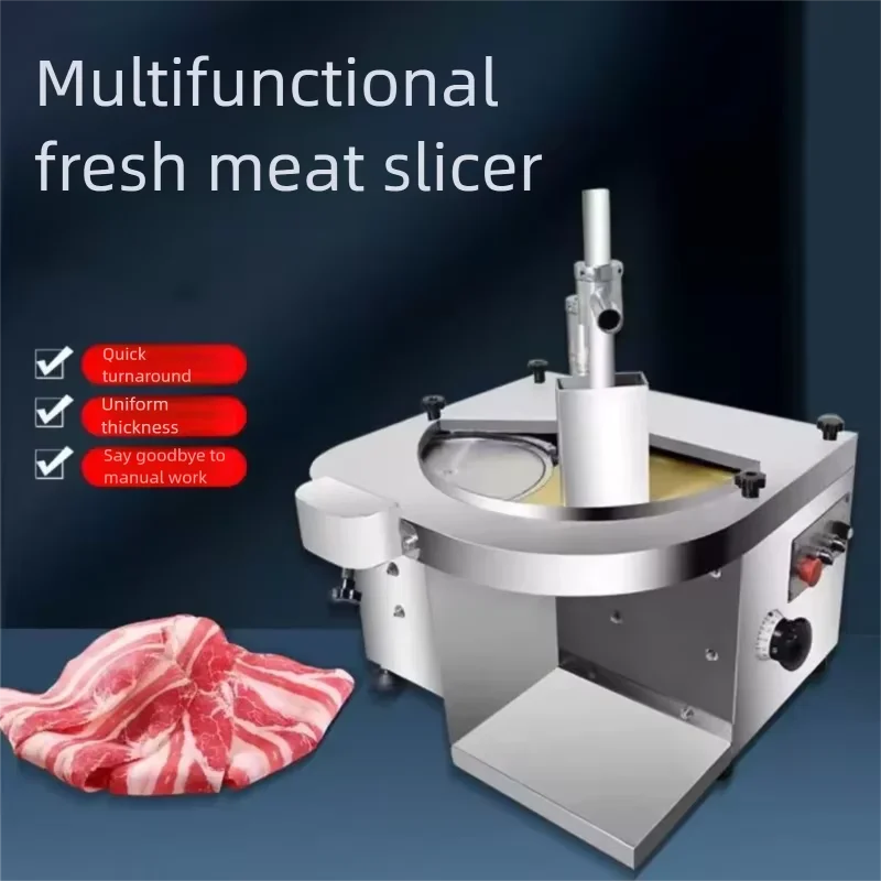 New Commercial Automatic Stainless Steel Meat Bone Saw Scaler Machine for Restaurant Use Chicken Fish Cutting Frozen Meat Slicer