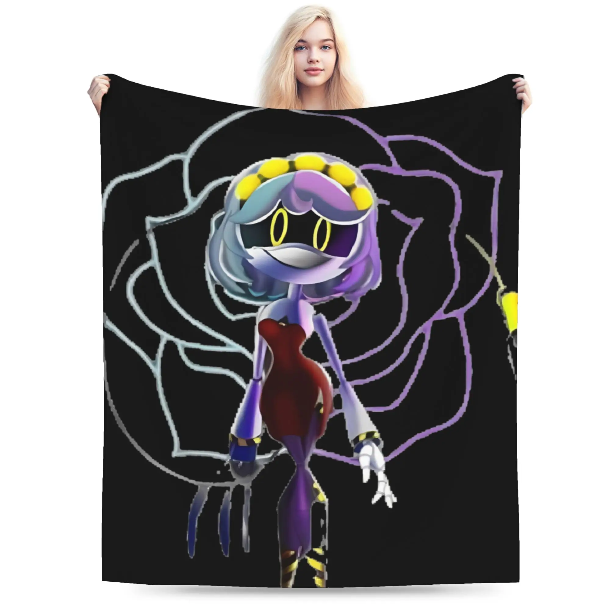 Warm Soft Blanket Picnic Murder Drones Comic Print (2) Throw Blanket  Flannel Bedspread For Bedroom Fluffy Sofa Bed Cover