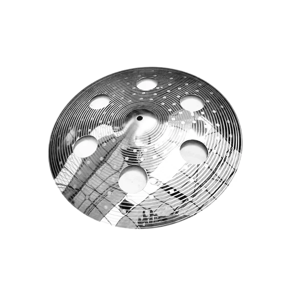 Polished Surface Alloy Cymbal , 18 inch O-Zone Cymbal, for Drum Set