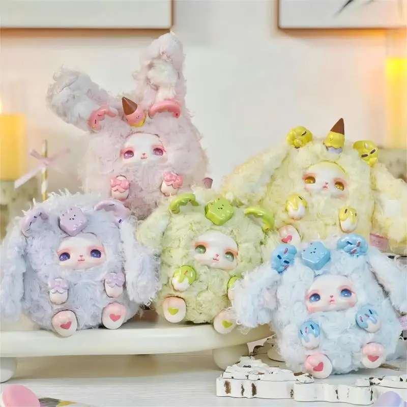 Loloan Dessert Blind Box Figurka anime Śliczna winylowa pluszowa lalka Figurka akcji Niespodzianka Zabawka Plecak Torba Dekoracja Ozdoba Lalka Zabawka dla dzieci