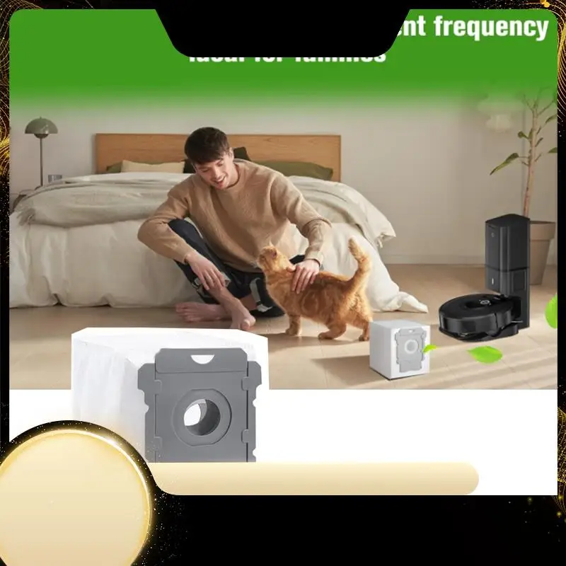 

20 Pcs Replacement Vacuum Bags Compatible For Irobot Roomba I1+ I3 I3+ I3 Plus I4 I4+ Series Disposable Dust Bag