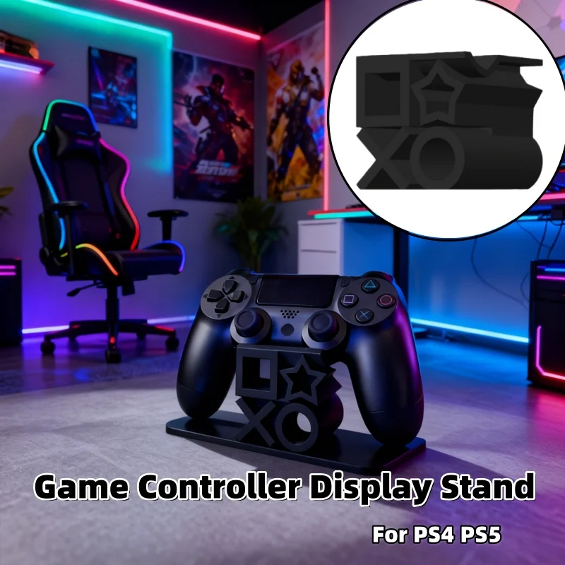 

Game Controller Display Stand Star Fashion Controller Stand Base Adorable Cool Desktop Decorative Shelves For PS4 PS5