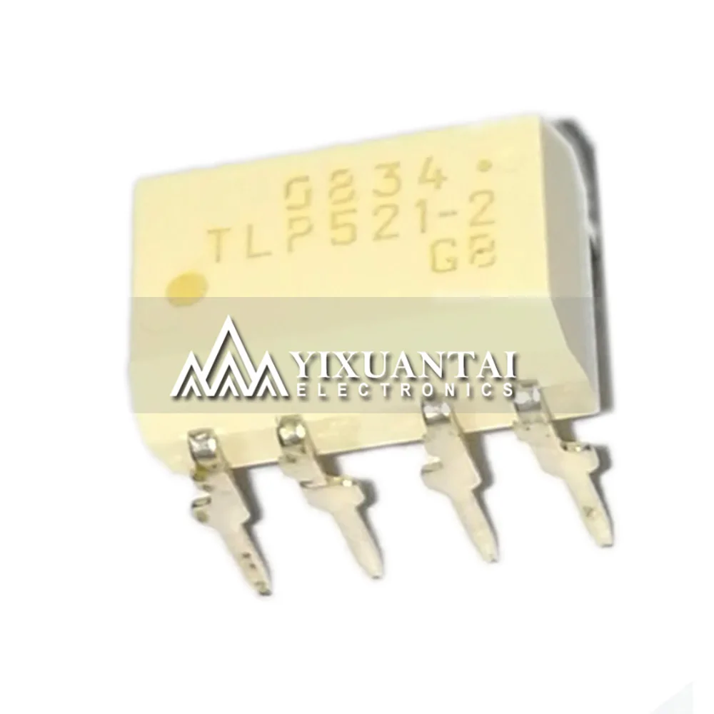 10pcs/lot     TLP521-2 TLP521 P521-2 TLP521-2GB DIP-8 HIGH DENSITY MOUNTING PHOTOTRANSISTOR OPTICALLY COUPLED ISOLATOR