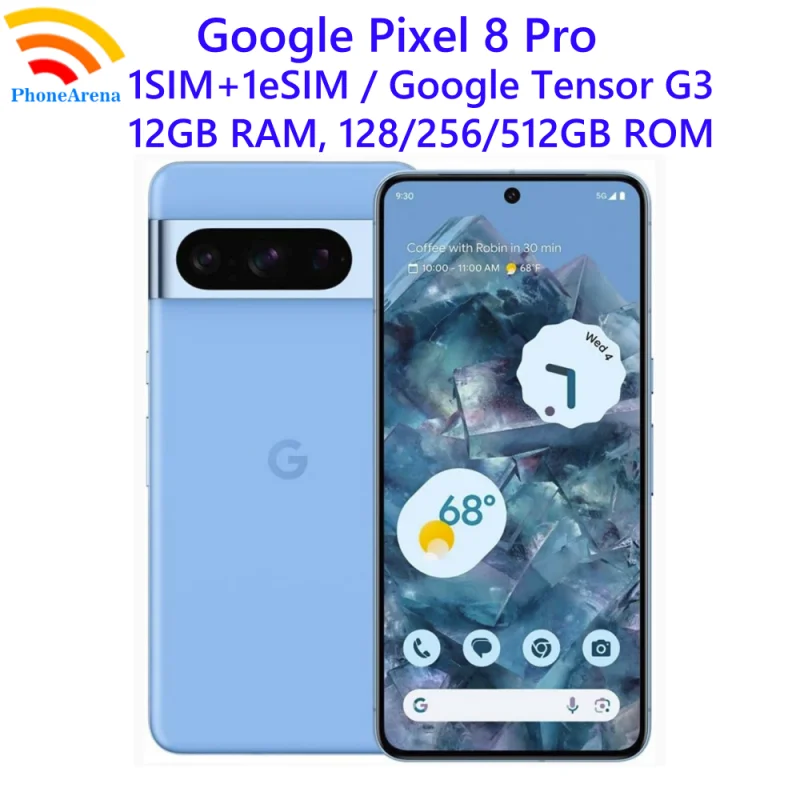 Google Pixel 8 Pro 8Pro 5G 12GB RAM 128/256/512GB ROM 6.7